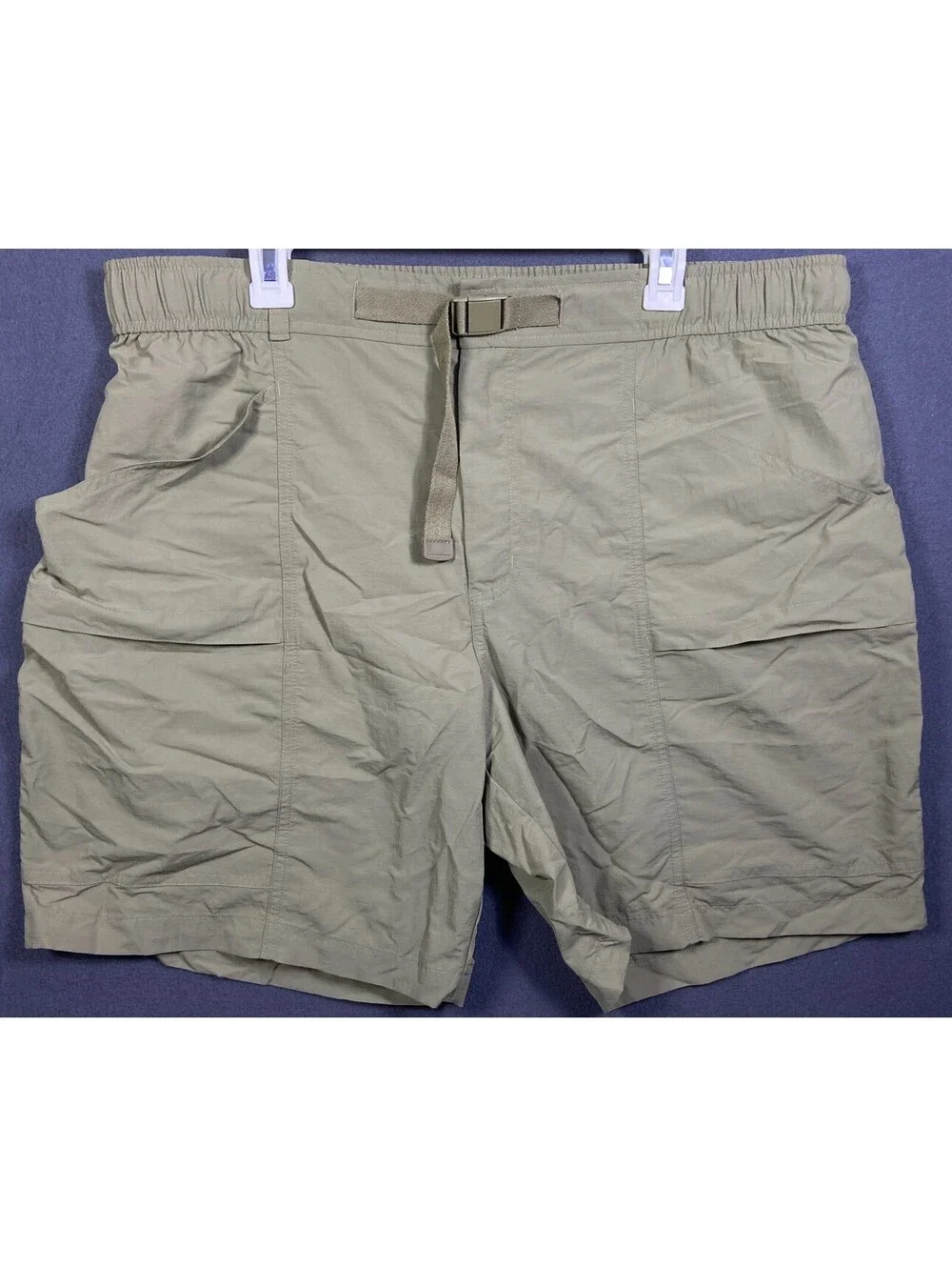 Eddie Bauer Mens Ripstop Tech Shorts UPF50+ ALOE Sz  XL Hiking Gorpcore Fishing